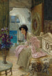 Reprodukcja obrazu Patrzeć i czekać - Lawrence Alma-Tadema