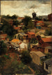 Le Maquis de Montmartre widziany z ulicy Caulaincourt - Lazar Meyer — widok dzieła