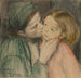 Le Baiser - Elizabeth Nourse — widok dzieła