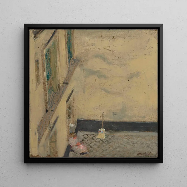 Obraz Le Balai dans la cour 346 rue Saint-Honoré - Édouard Vuillard | Druk artystyczny