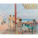 Reprodukcja obrazu Le Bar sur la Plage - Henri Lebasque