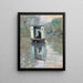 Reprodukcja obrazu Le Bateau-Atelier - Claude Monet