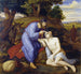 Le Bon Samaritain - Friedrich von Olivier — widok dzieła