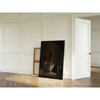 Le Cantique de Siméon - Rembrandt van Rijn | Reproduction Tableau Décoration murale affiche copie