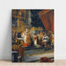Reprodukcja obrazu Le Cardinal de Richelieu Disant la Messe dans la Chapelle du Palais Royal - Eugène Delacroix