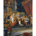 Reprodukcja obrazu Le Cardinal de Richelieu Disant la Messe dans la Chapelle du Palais Royal - Eugène Delacroix