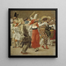 Le Carnaval à Rome, fragment - Christoffer Wilhelm Eckersberg — oprawiony obraz na ścianie