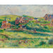 Reprodukcja obrazu Le Châlet De Blanche Pierson À Pourville - Pierre-Auguste Renoir