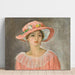 Reprodukcja obrazu Różowy kapelusz - Henri Lebasque
