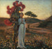 Rycerz i Panna - Richard Bergh — widok dzieła