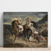 Reprodukcja obrazu Le Combat du Giaour et de Hassan - Eugène Delacroix