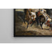 Reprodukcja obrazu Le Combat du Giaour et de Hassan - Eugène Delacroix