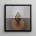 Le Cygne nr 12, Grupa IXSUW - Hilma af Klint — oprawiony obraz na ścianie