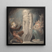 Le Fantôme de Samuel apparaissant à Saül - William Blake — oprawiony obraz na ścianie