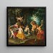 Le Festin de Bacchus - Jan Brueghel le Jeune — oprawiony obraz na ścianie