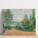 Reprodukcja obrazu Le Jardin d'Octave Mirbeau, la Terrasse, Les Damps - Camille Pissarro