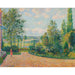 Reprodukcja obrazu Le Jardin d'Octave Mirbeau, la Terrasse, Les Damps - Camille Pissarro