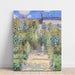 Reprodukcja obrazu Le Jardin de Monet à Vétheuil - Claude Monet
