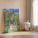 Reprodukcja obrazu Le Jardin de Monet à Vétheuil - Claude Monet