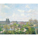 Reprodukcja obrazu Le Jardin des Tuileries et le Pavillon de Flore, Matin, Printemps - Camille Pissarro