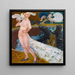 Le Jardin enchanté - Leo Putz — oprawiony obraz na ścianie