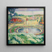 Le Jardin fleuri - Henri Lebasque — oprawiony obraz na ścianie