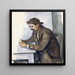 Le Joueur de cartes - Paul Cézanne — oprawiony obraz na ścianie
