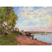 Reprodukcja obrazu Le Loing à Saint-Mammès (1883) - Alfred Sisley