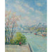 Reprodukcja obrazu Le Louvre, Matin, Printemps - Camille Pissarro