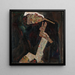 Le Lyriciste - Egon Schiele — oprawiony obraz na ścianie