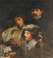 Le Peintre, sa femme et sa fille - James Jebusa Shannon — widok dzieła