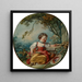 Le Petit Pèlerin - Jean-Honoré Fragonard — oprawiony obraz na ścianie