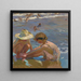 Le Pied Blessé - Joaquín Sorolla — oprawiony obraz na ścianie