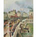 Reprodukcja obrazu Most Paryski, Po południu w deszczu - Camille Pissarro