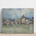 Reprodukcja obrazu Most w Moret-sur-Loing, czas powodzi - Alfred Sisley