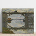 Reprodukcja obrazu Most z drewna - Claude Monet