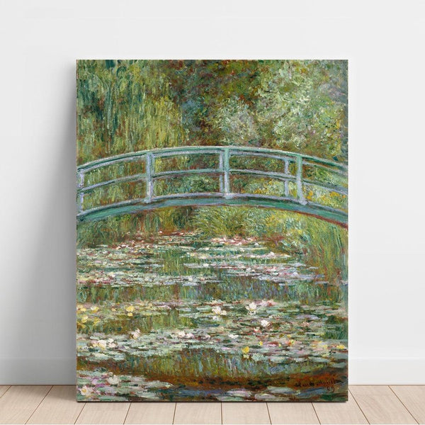 Reprodukcja obrazu Most nad stawem z liliami wodnymi - Claude Monet