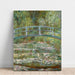 Reprodukcja obrazu Most nad stawem z liliami wodnymi - Claude Monet