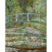 Reprodukcja obrazu Most nad stawem z liliami wodnymi - Claude Monet
