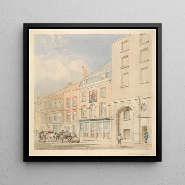 Le Prince Albert 11 Coopers Row Crutched Friars et Coopers Bonded Vaults et entrepôts de thé - Thomas Hosmer Shepherd