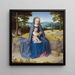 Le Repos pendant la fuite en Égypte - Gerard David — oprawiony obraz na ścianie