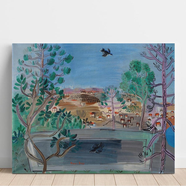 Reprodukcja obrazu Le Réservoir à Golfe-Juan, à l'Oiseau - Raoul Dufy