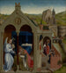 Le Rêve du Pape Serge - Atelier de Rogier van der Weyden — widok dzieła