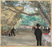 Le Rideau - Edgar Degas — widok dzieła