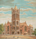 Le Tabernacle de Brooklyn érigé en 1890 - Anonyme — widok dzieła