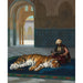 Reprodukcja obrazu Tygrys i strażnik - Jean-Léon Gérôme