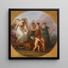 Le Triomphe de Vénus avec les Trois Grâces - Angelica Kauffmann — prezentacja dzieła na ścianie