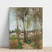 Reprodukcja obrazu Le Village à Travers les Arbres - Camille Pissarro