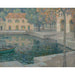Reprodukcja obrazu Le bassin du refuge - Henri Le Sidaner