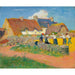 Reprodukcja obrazu Le battage du blé au village - Henry Moret